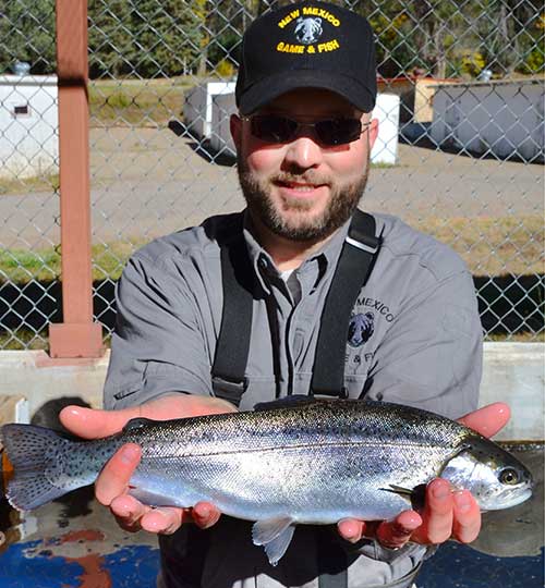 Youth Only Trout Area stocked by Hopewell Fish and Game